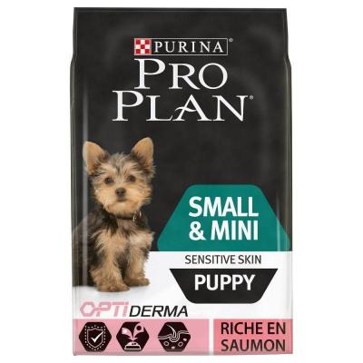 Proplan Puppy Small & Mini OptiDerma Saumon